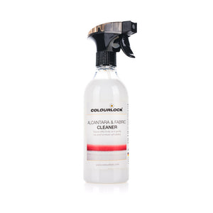 Colourlock Alcantara and Fabric Cleaner 500ml front view on a white background.