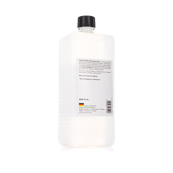 ColourlockGLD Solvent ND 1000ml back view on a white background.