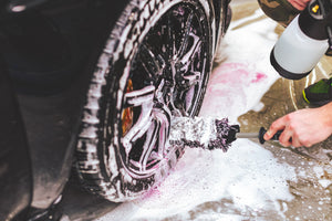 Kohree 9Pcs Wheel Tire Brush Set for Cleaning Wheels, Detail Car Wash Wheel  Cleaner Rim Brushes