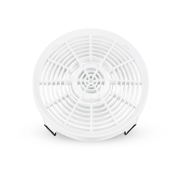 White clean screen on a white background