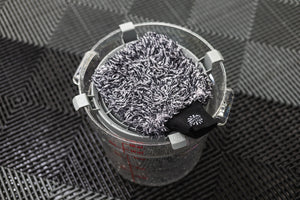 Detail Factory Clean Screen Bucket with a microfiber mitt on top of it.