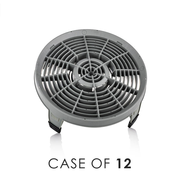 Gray clean screen with 'Case of 12' text on a white background