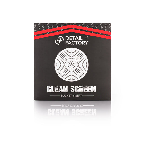 Clean screen Front Packaging on a white background