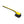 Detail Factory Fender Well Brush livewire handle view on a white background.