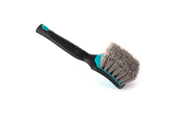 An XL Riptide Tire Brush on a white background.