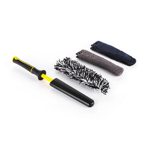 Detail Factory Wheel Barrel Mini Brush Kit Livewire view on a white background.