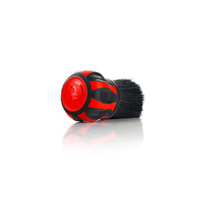 The Detail Factory black & red Screwball brush on a white background.