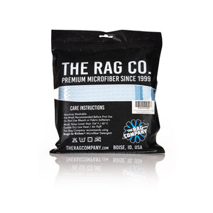 Dry Me a River 16x16 light blue 5 pack packaging back view on a white background.