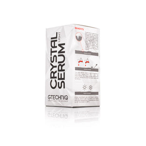Gtechniq Crystal Serum Light 50ml Box front view on a white background.