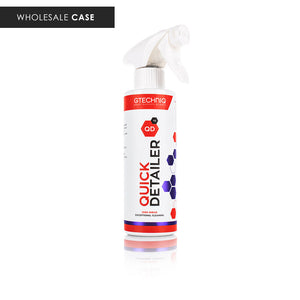 Gtechniq QDV2 Quick Detailer 250ml bottle front view with the text "Wholesale Case" on a white background