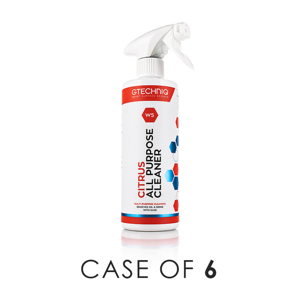 W5 Citrus All-Purpose Cleaner / Degreaser - Case
