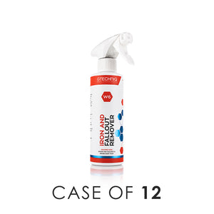 A spray bottle of Gtechniq W6 Iron and Fallout Remover on a white background with the text 'Case of 12'.