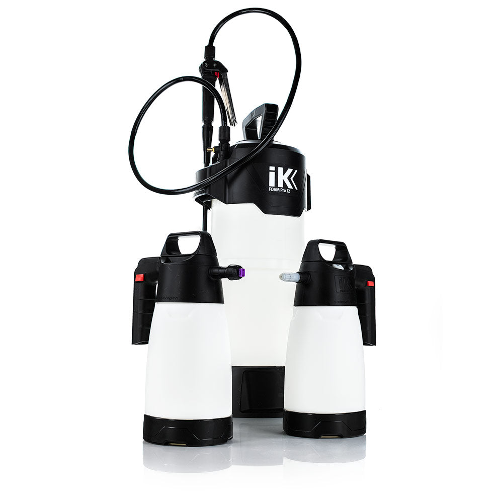 iK Foam Pro 2 + Pro 12 + Multi Pro 2 Sprayer Combo | The Rag Company