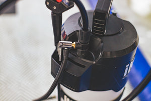 iK e Foam Pro 12 connector view.