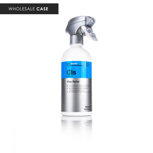Koch-Chemie Clay Spray 500ml front view with the text "Wholesale Case" on a white background.