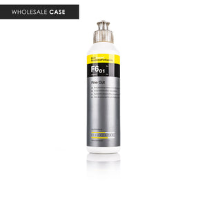 Koch-Chemie Fine Cut 250ml front view with the text "Wholesale Case" on a white background.