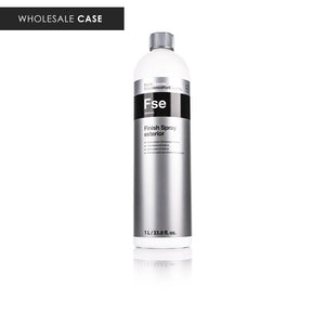 Koch-Chemie Finish Spray Exterior 1 Liter front view with the text "Wholesale Case" on a white background.