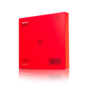 KochChemie Heavy Cut Pad 150mm packaging back view on a white background.