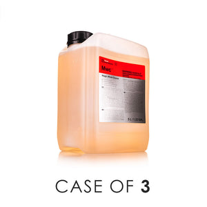 Koch-Chemie Magic Wheel Cleaner 5 Liter front view with the text "Case of 3" on a white background.