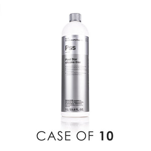 Koch-Chemie Plast Star 1 Liter front view with the text "Case of 10" on a white background.