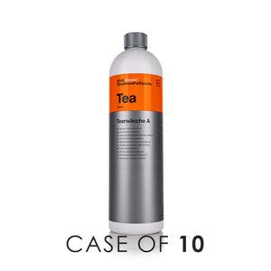 A bottle of Koch Chemie Teerwasche on a white background with the text 'Case of 10'.