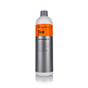 A bottle of Koch Chemie Teerwasche on a white background.