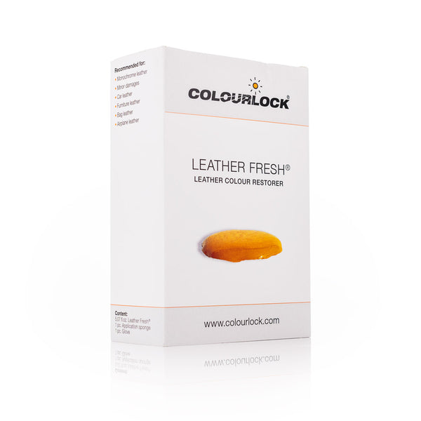 Colourlock Leather Fresh 150ml front view on a white background. 