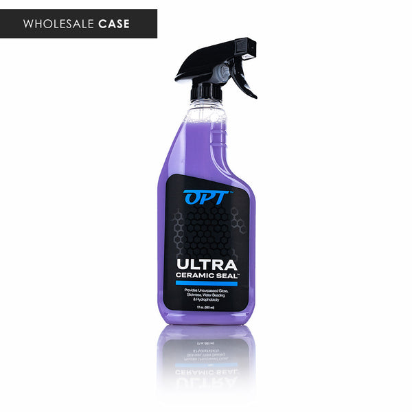 A bottle of Ultra Ceramic Seal on a white background with the text 'wholesale case'.