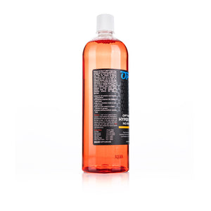 Optimum Hyper Foam 32oz Bottle side view on a white background.