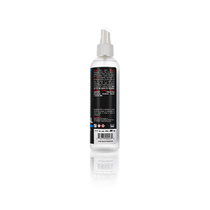 Optimum Hyper Seal 8oz bottle code view on a white background.