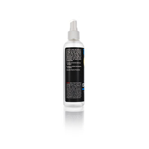 Optimum Hyper Seal 8oz bottle side view on a white background.