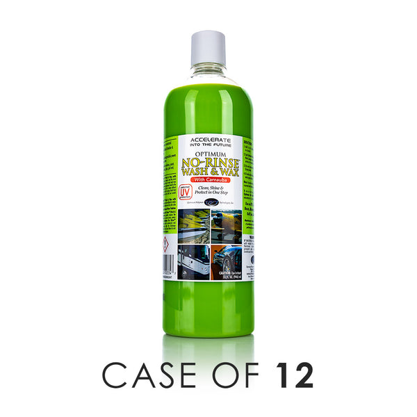 OPTIMUM - No-Rinse Wash & Wax (Green ONR) - Case