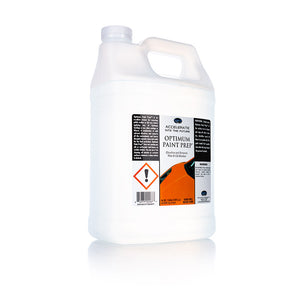 A jug of Optimum Paint Prep on a white background.
