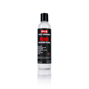 P&S Rehab 8oz bottle on a white background. 
