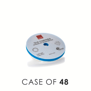 Rupes Da Coarse pad 5 inch with the text "Case of 48" on a white background.