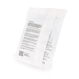 Rupes D-A INTERMEDIATE High Performance Cut & Finish Foam Pad Blue 6 inch back of packaging on a white background. 