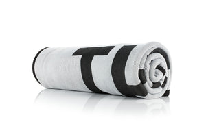 Slim Dryer 25 x 35 Grey rolled view on a white background.
