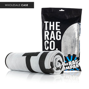 Slim Dryer 25 x 35 Grey rolled with packaging and the text "Wholesale Case" on a white background.