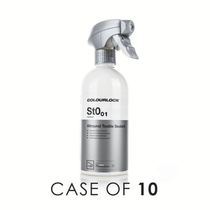 Colour Lock Allround Textile Sealant St0.01 case of 10 on a white background.
