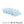 Standard Waffle Weave 16x16 light blue Towels on a white background with the text 