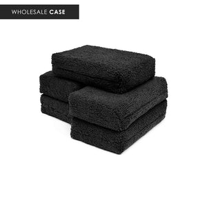 Terry Sponge black 3x5 6 pack with the text "Wholesale Case" on a white background.