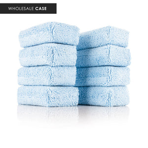 Terry Sponge 2 x 4 Blue with the text "Wholesale Case" on a white background.