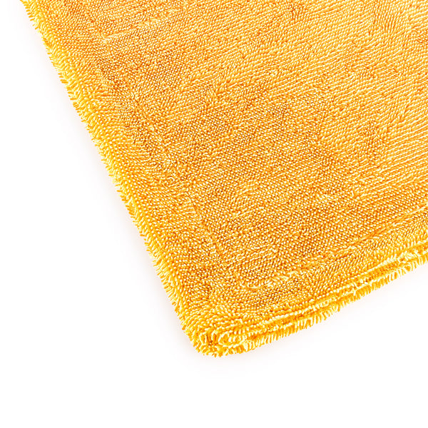 The Liquid8r Colorburst Solar Flare corner towel view on a white background.