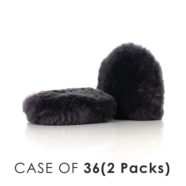Two TRC Ultra Wool Wheel Mitts on a white background with text indicating 'Case of 36 (2 Packs)'.