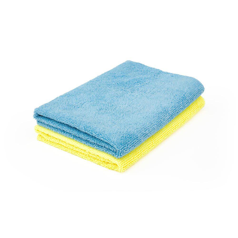 BLUE/GREY Microfiber Cloth, For Cleaning, GSM: 380