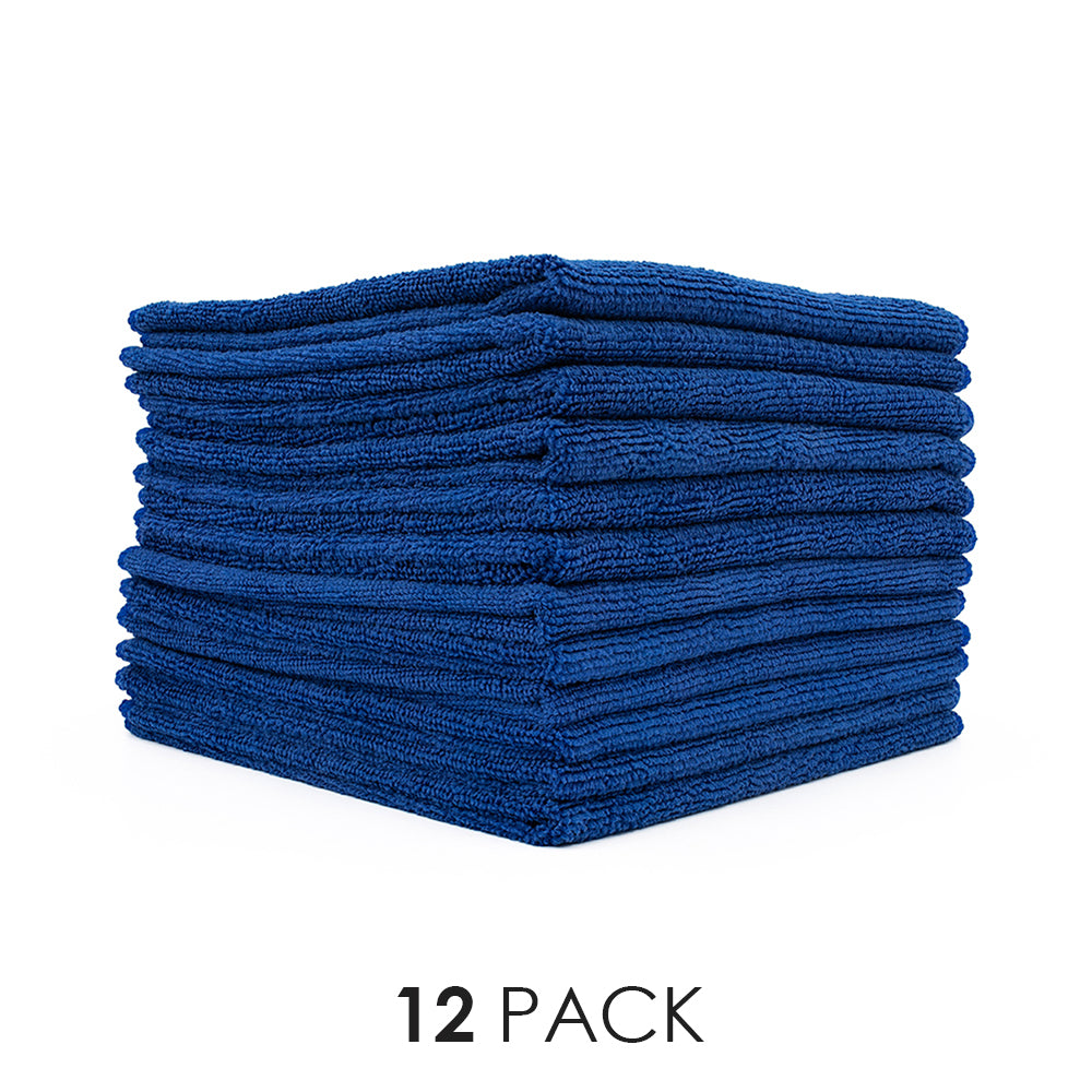 Terry Cloth Cleaning Rags Blue 12x12 - 30 Cases
