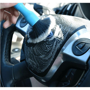 Detail Factory Synthetic Brush Blue Short Handle Demo