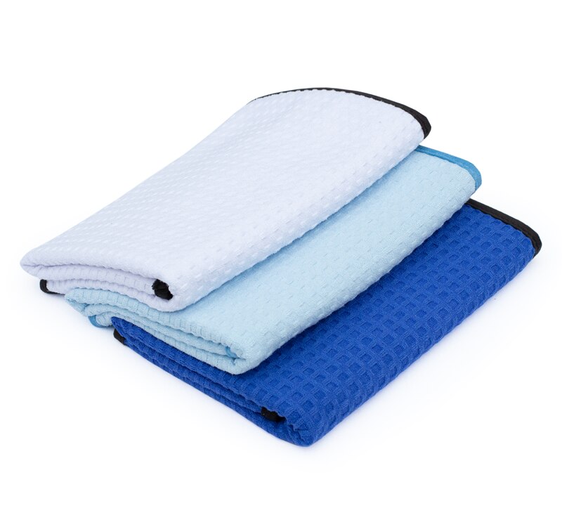 3 Pack 16 x 24 Inch Dry Me a River Waffle Weave Towel by The Rag