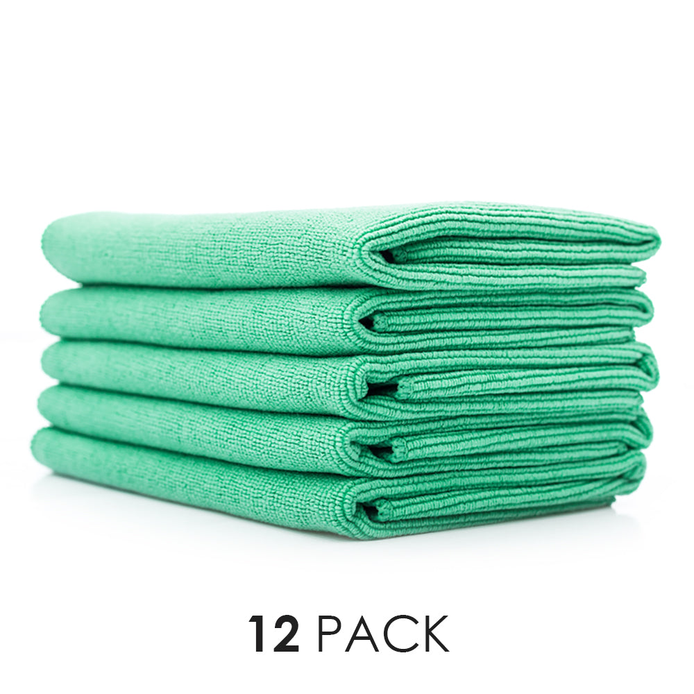 The Rag Company Pearl Coating Towel Green - 16 x 16