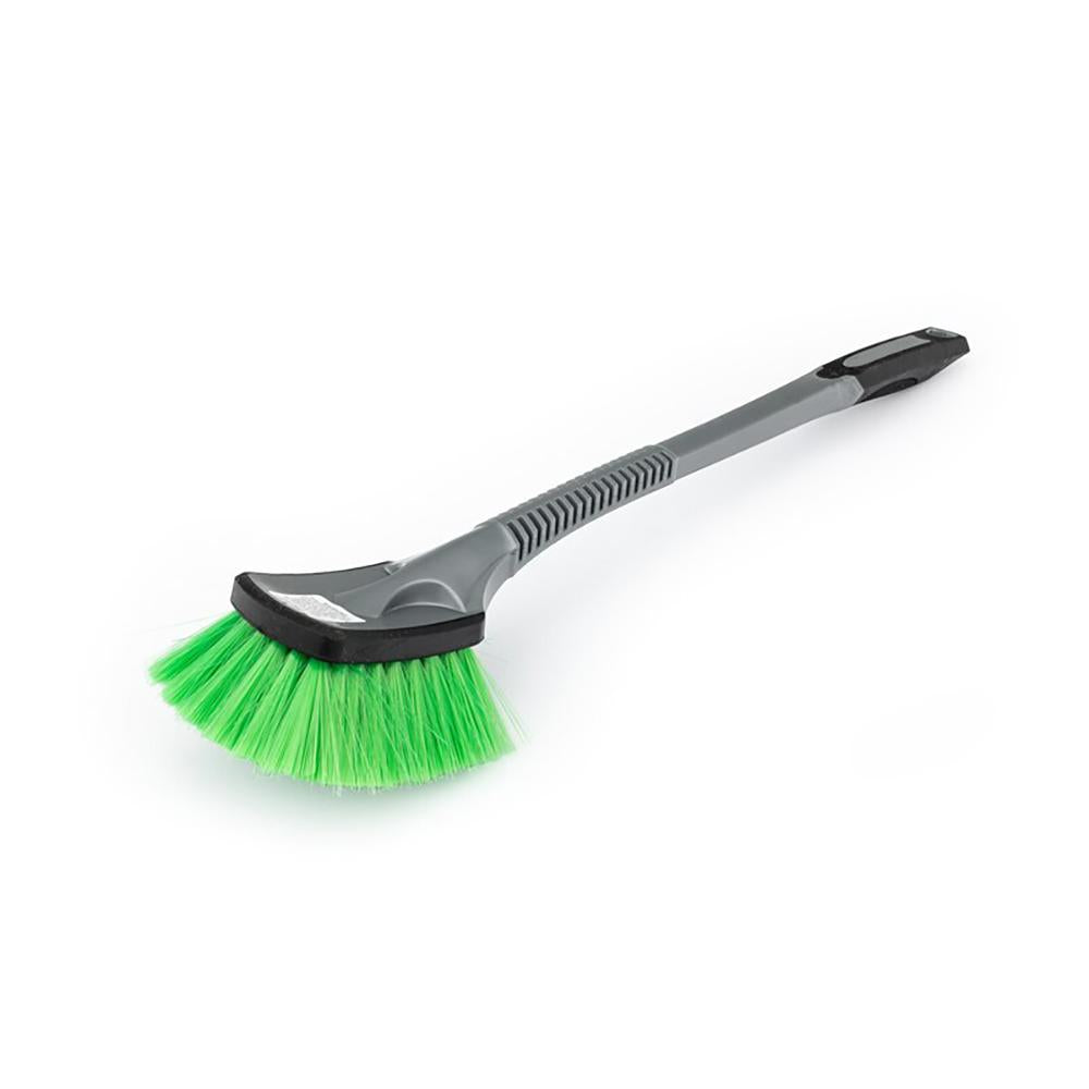 Wheel Well Brush with Soft Grip Handle